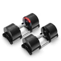 Nuobell Adjustable Dumbbells Pair 5-80 lb for Home Gym Strength Training, Twist Handle Weight Adjustment