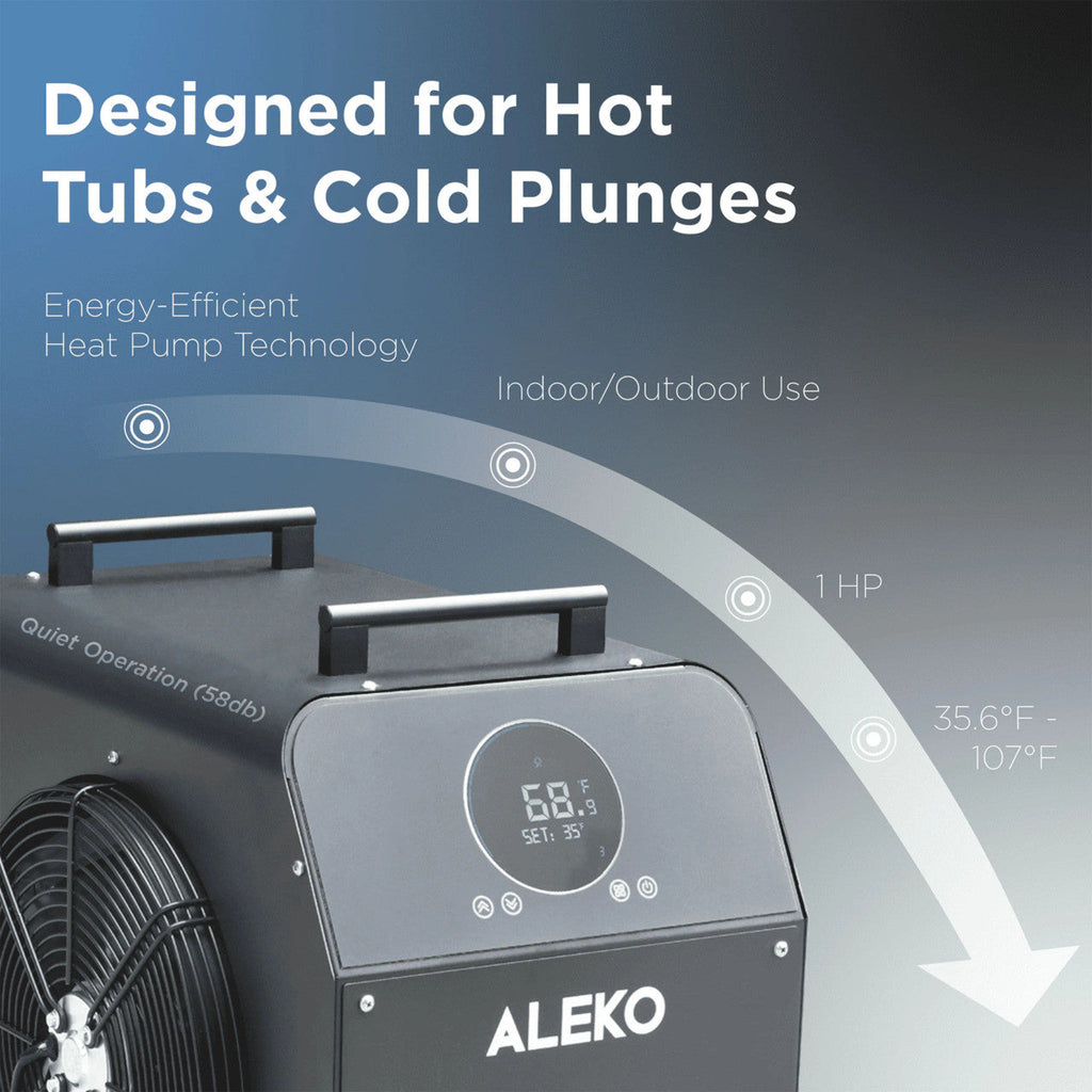 ALEKO Lumina 1 HP Premium Dual Chiller and Heater Machine
