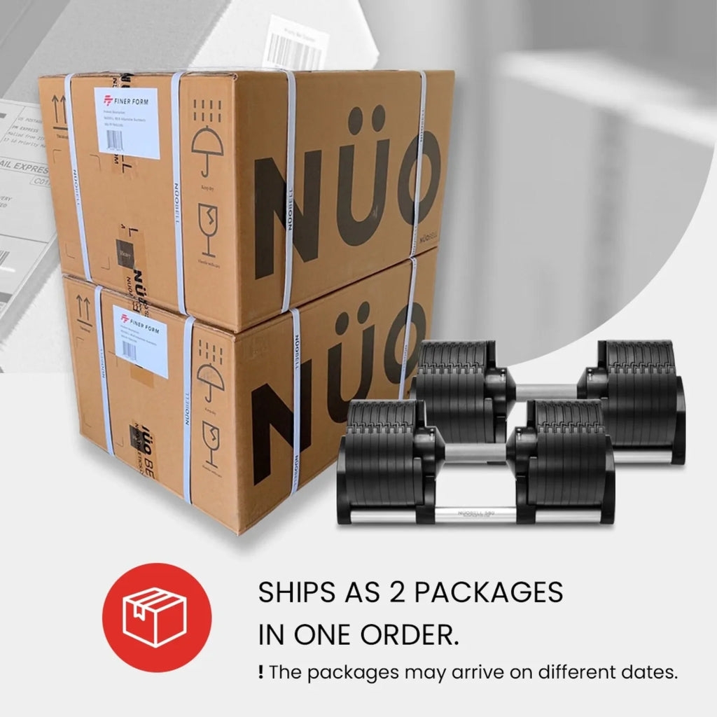 Nuobell Adjustable Dumbbells Pair 5-80 lb for Home Gym Strength Training, Twist Handle Weight Adjustment