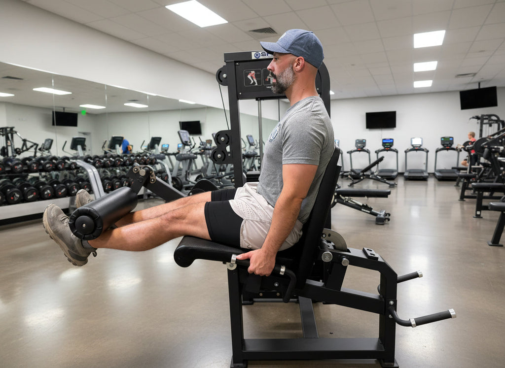 SFE Commercial Leg Extension & Prone Leg Curl Combo with 250lb Weight Stack
