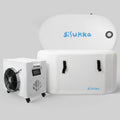 Sisukka Inflatable Cold Plunge Tub with Cooling Unit for Home and Outdoor Use