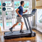 Echelon Stride-6 Fold-Flat Treadmill with Auto-Fold, Bluetooth Console, 12.5 MPH Speed, and Adjustable Incline