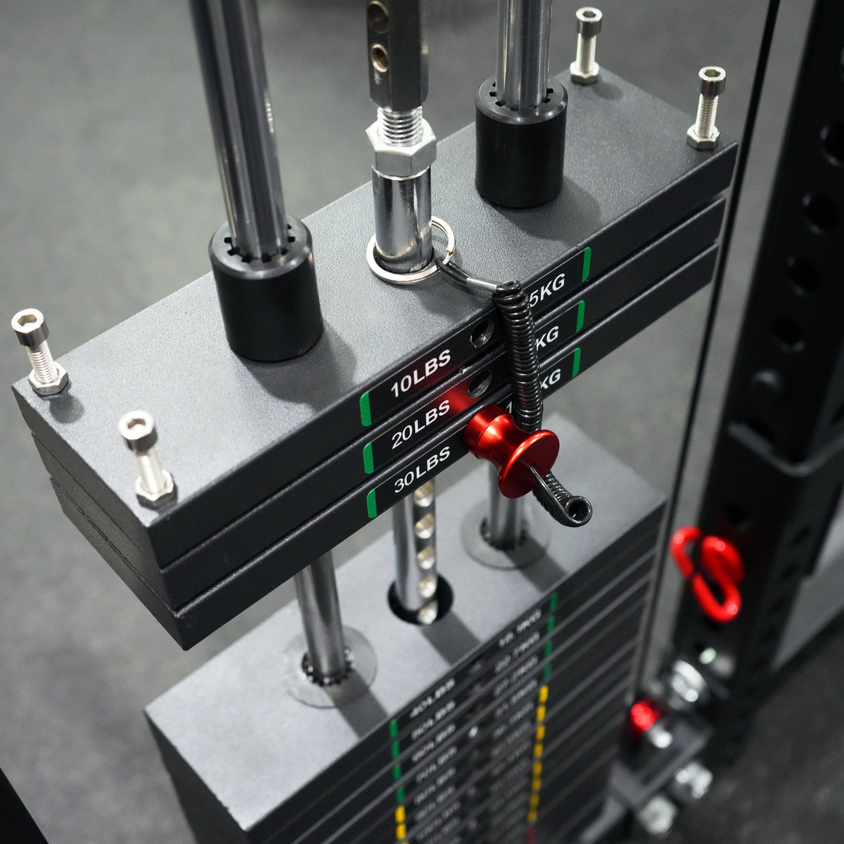 Valor Fitness BD-81 Selectorized All-In-One Power Rack & Functional Trainer