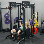 Valor Fitness BD-82 Selectorized All-In-One Smith Machine, Power Rack & Functional Trainer