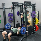 Valor Fitness BD-82 Selectorized All-In-One Smith Machine, Power Rack & Functional Trainer