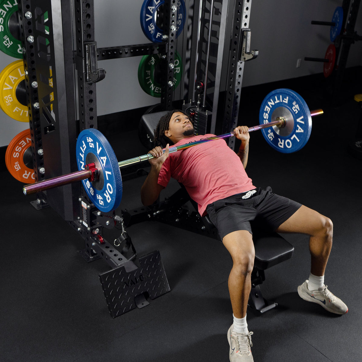 Valor Fitness BD-83 Selectorized All-in-One Power Rack & Functional Trainer