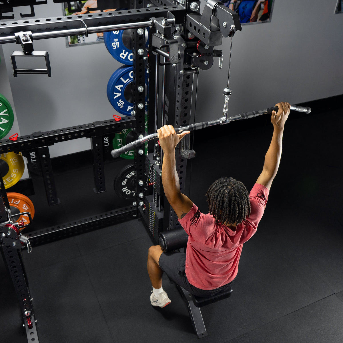 Valor Fitness BD-83 Selectorized All-in-One Power Rack & Functional Trainer