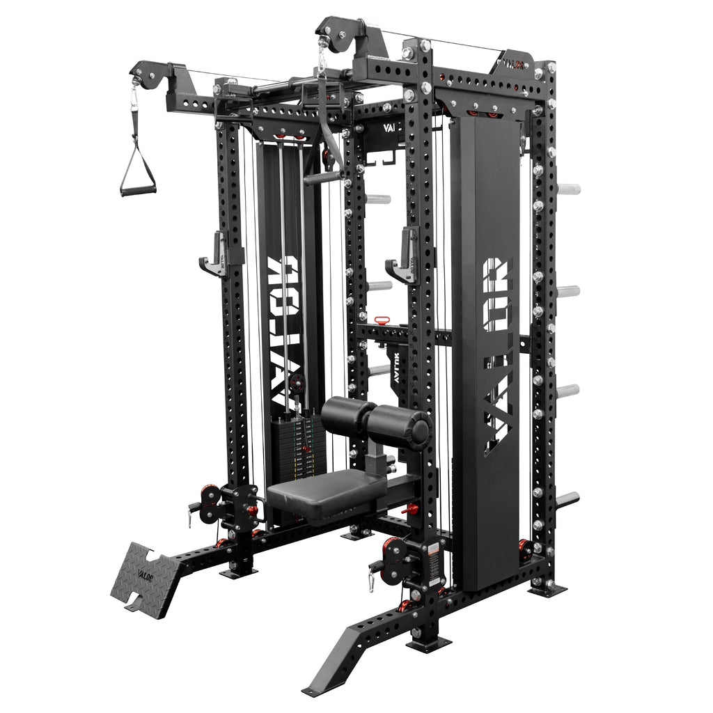 Valor Fitness BD-83 Selectorized All-in-One Power Rack & Functional Trainer