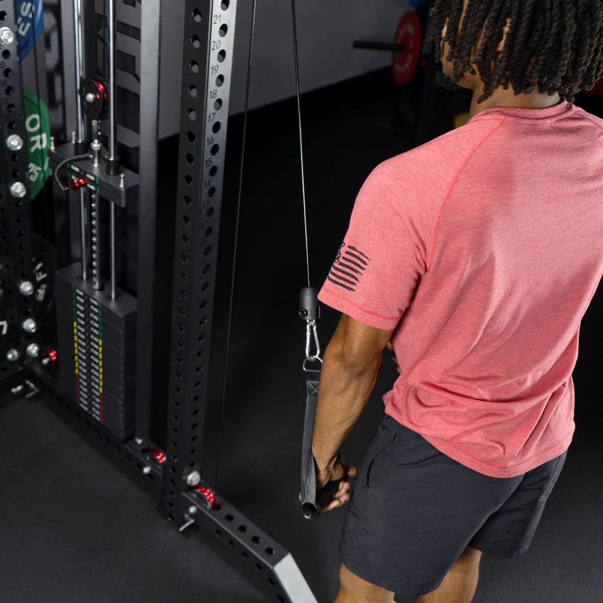 Valor Fitness BD-83 Selectorized All-in-One Power Rack & Functional Trainer