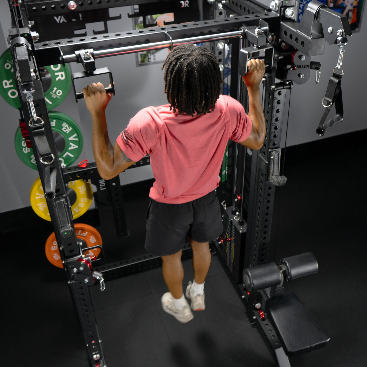 Valor Fitness BD-83 Selectorized All-in-One Power Rack & Functional Trainer