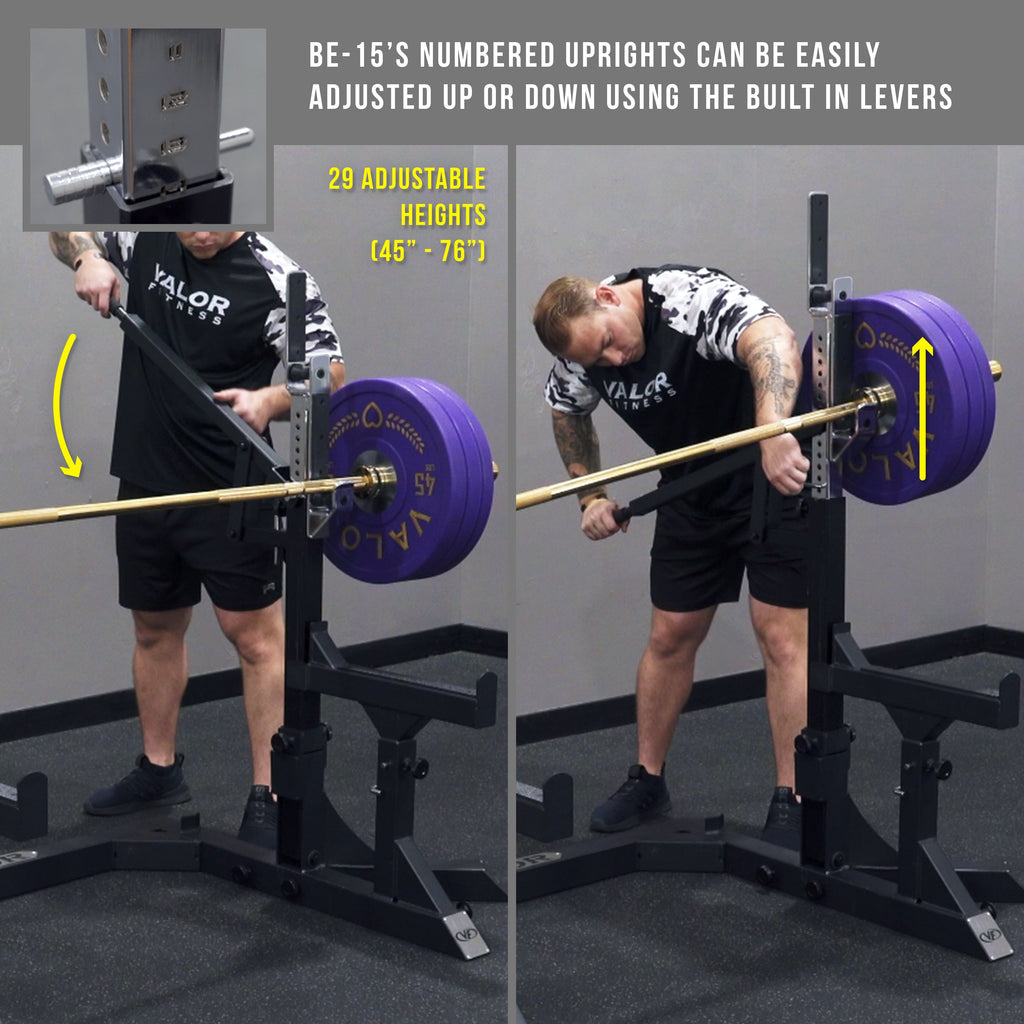 Valor Fitness BE-15 Competition Flat Bench Press Rack