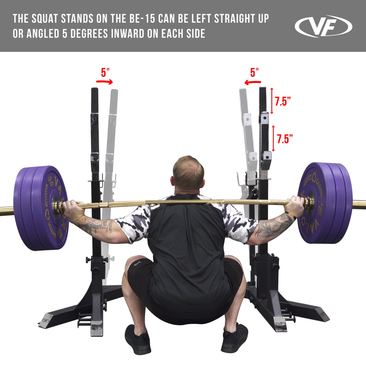 Valor Fitness BE-15 Competition Flat Bench Press Rack