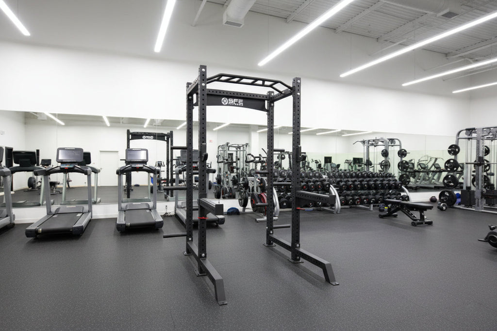 SFE Commercial Full Power Rack with Weight Storage