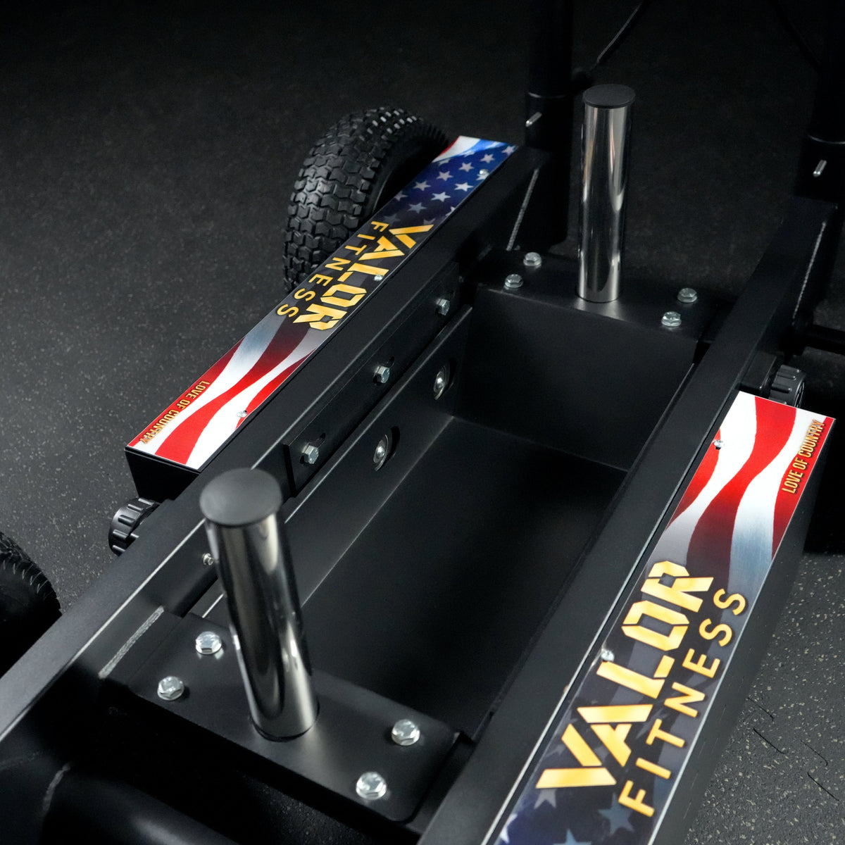 Valor Fitness ES-W2 All-Terrain Wheeled Push/Pull Sled