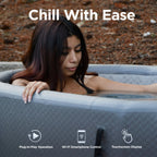 ALEKO Arctica Inflatable Cold Plunge & 1 HP Chiller/Heater Kit