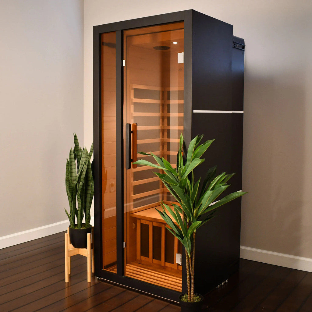 ALEKO Oasis 1-Person Hemlock Infrared Sauna