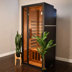 ALEKO Oasis 1-Person Hemlock Infrared Sauna