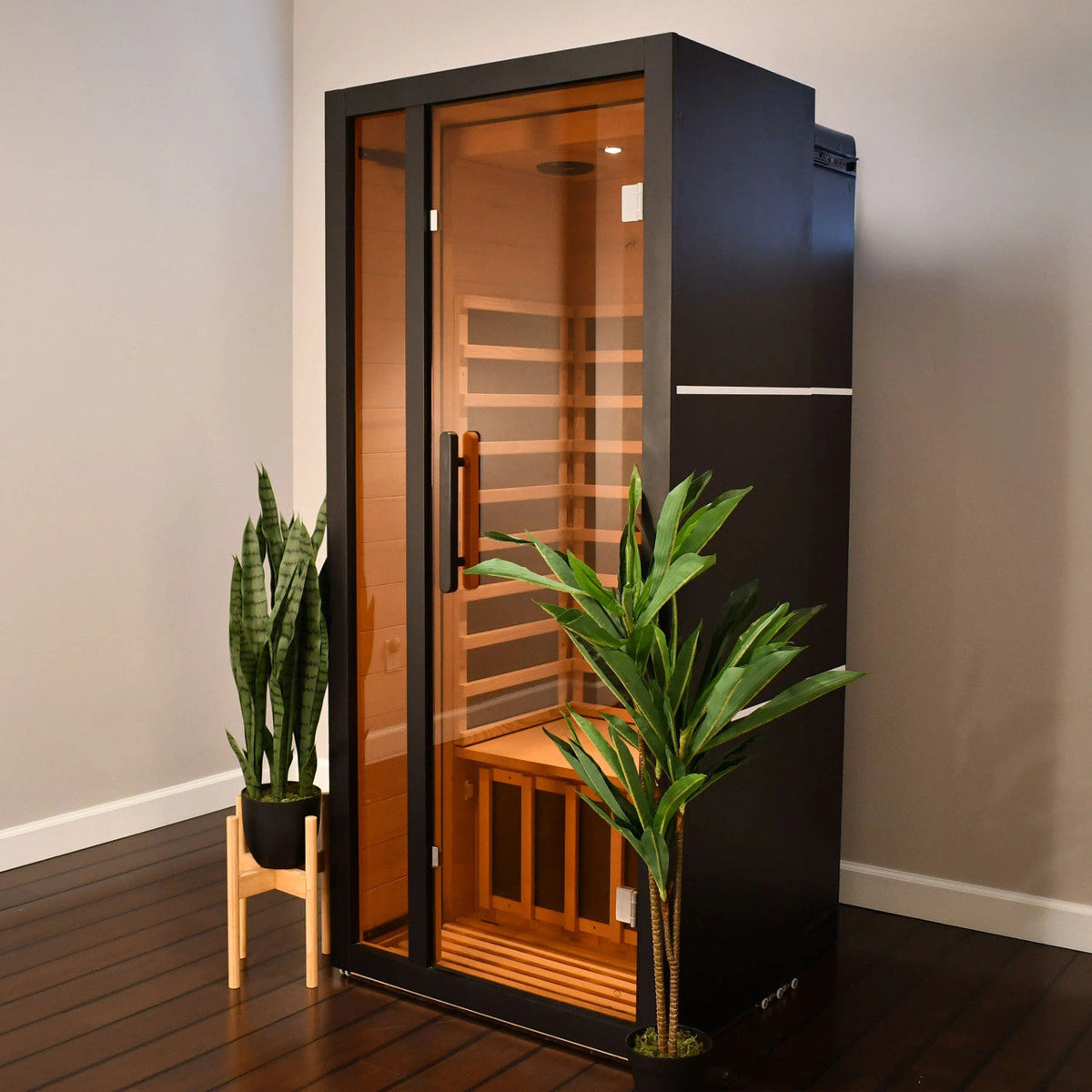ALEKO Oasis 1-Person Hemlock Infrared Sauna