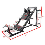 Valor Fitness CC-70 Hack Squat & Leg Press Machine