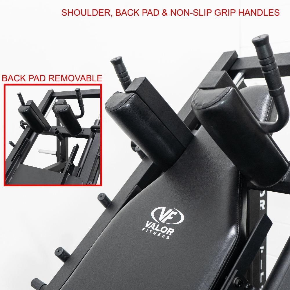 Valor Fitness CC-70 Hack Squat & Leg Press Machine