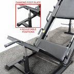 Valor Fitness CC-70 Hack Squat & Leg Press Machine