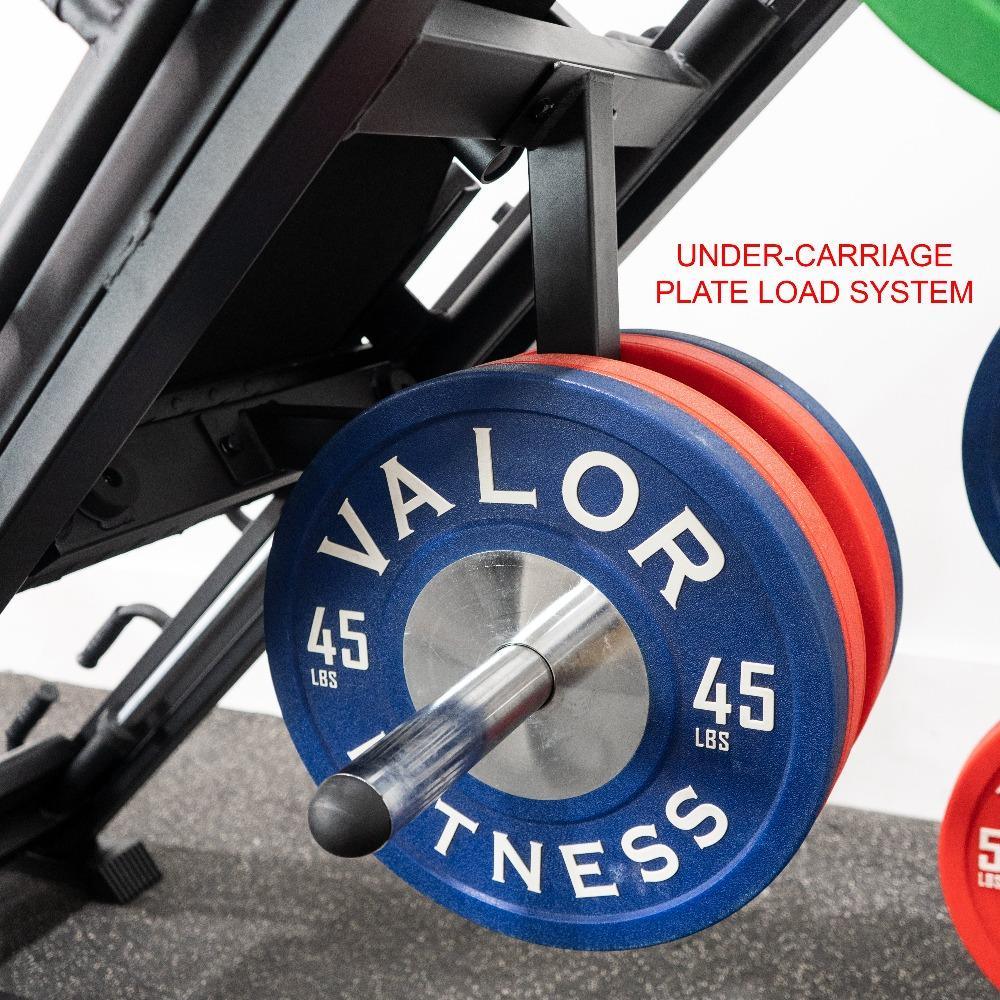 Valor Fitness CC-70 Hack Squat & Leg Press Machine