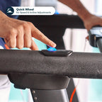 Echelon Stride-6 Fold-Flat Treadmill with Auto-Fold, Bluetooth Console, 12.5 MPH Speed, and Adjustable Incline