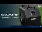 ALEKO Arctica Inflatable Cold Plunge & 1 HP Chiller/Heater Kit