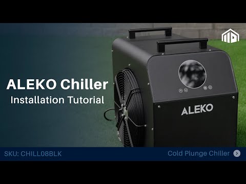ALEKO Arctica Inflatable Cold Plunge & 1 HP Chiller/Heater Kit